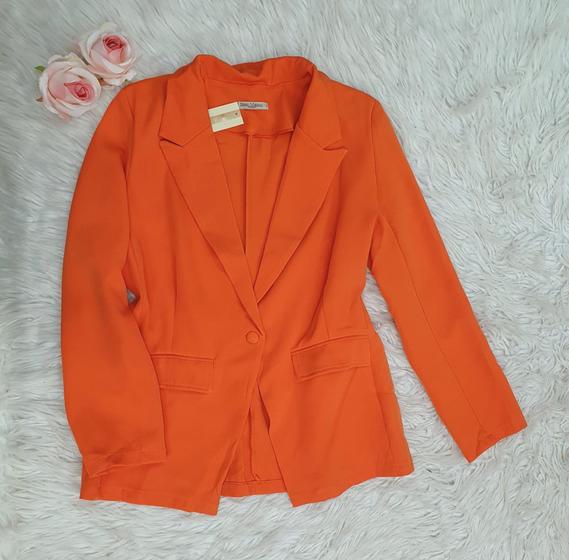 Imagem de DOUTORAS MODAS Blazer de Alfaiataria com Bolso 6407 Elegância e Conforto