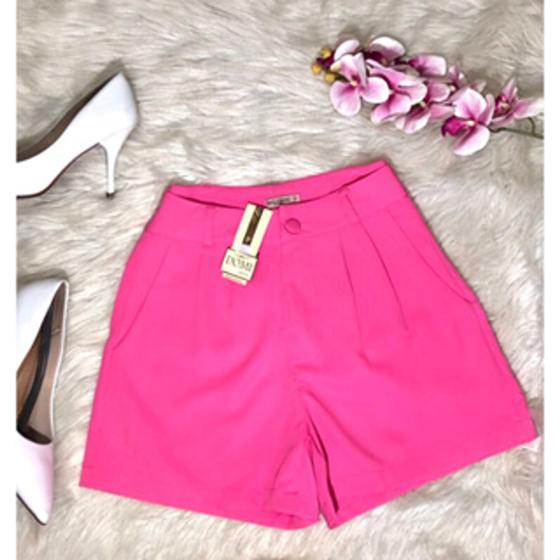 Imagem de DOUTORAS MODAS Shorts Feminino Social Alfaiataria Elegante 9251