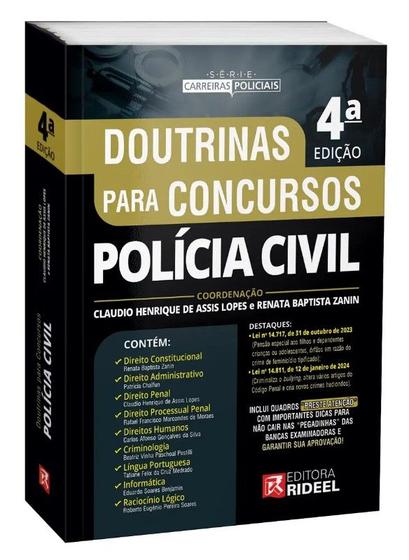 Imagem de Doutrinas para Concursos Polícia Civil - 4ª Edição