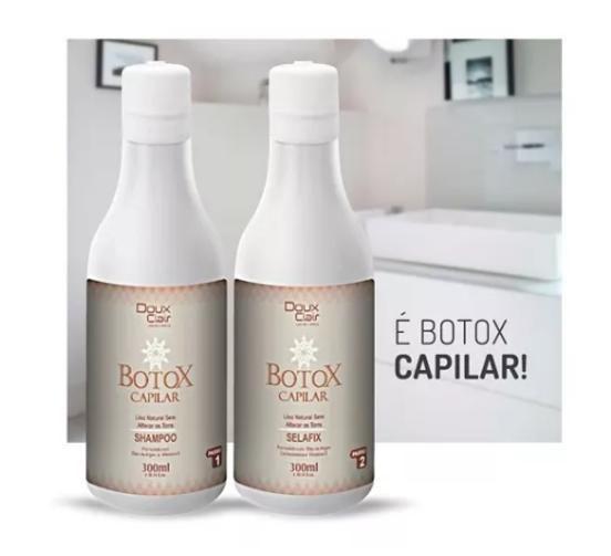 Imagem de Doux Clair Kit Selafix Btx Capilar Argan Premium (2X300Ml)