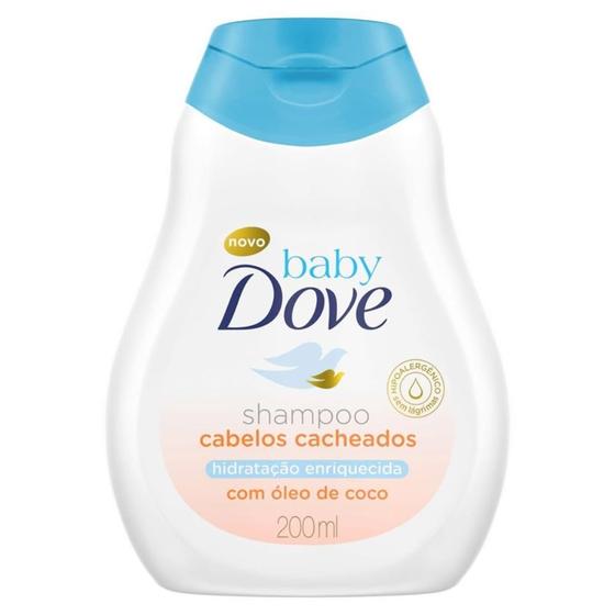 Imagem de Dove shampoo cabelos cacheados óleo de coco com 200ml  