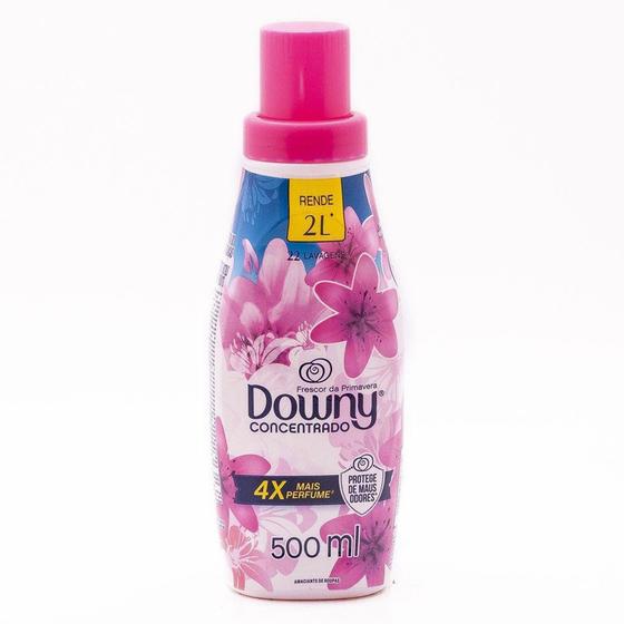 Downy Amaciante 500ML Frescor De Primavera Menor preço em Downy Amaciante 500ML Frescor De Primavera