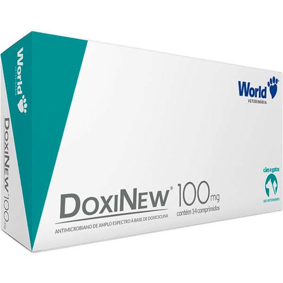 Imagem de Doxinew 100mg 14 comprimidos  - world veterinária