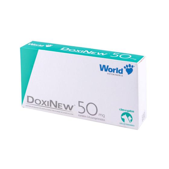 Imagem de Doxinew 50mg 14 Comprimidos - World Veterinária