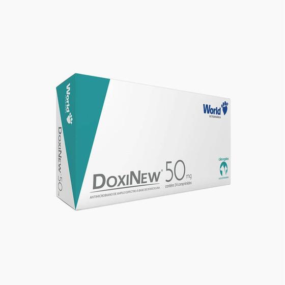 Imagem de Doxinew 50mg cartucho 14comp - WORLD