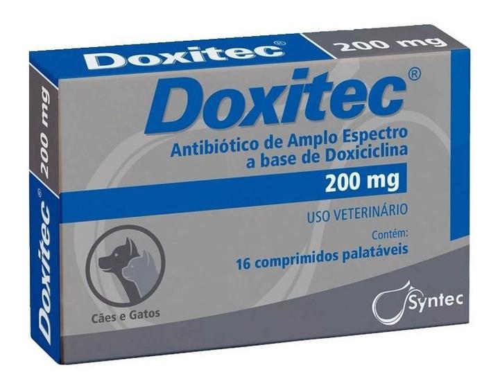 Imagem de Doxitec 200 Mg 16 Comprimidos Syntec