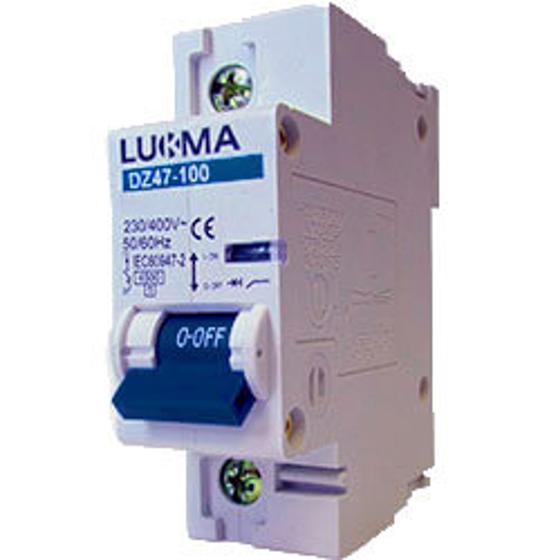 Imagem de Doze unidades de Mini Disjuntor Lukma 1 Polo1 20A