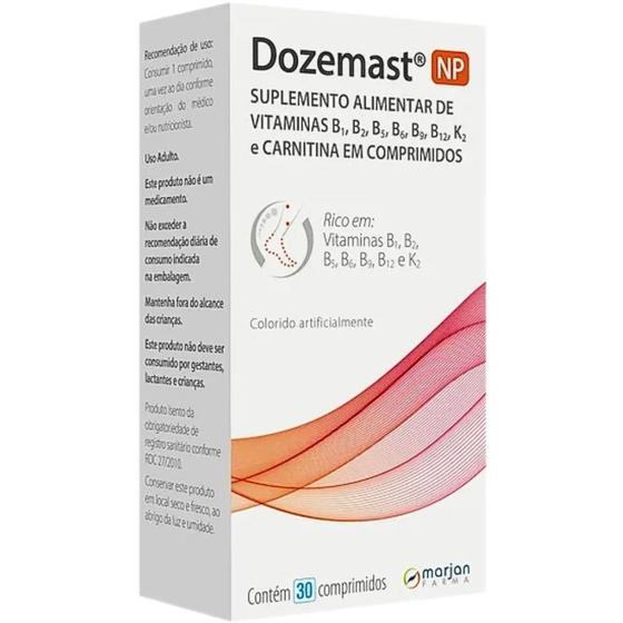 Imagem de Dozemast np com 30 comprimidos