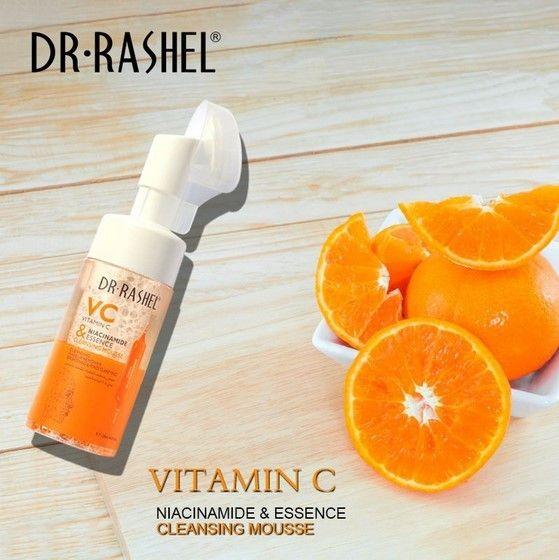 Imagem de Dr. Rashel Vitamin C Mousse de Limpeza Niacinamide & Essence 125ml