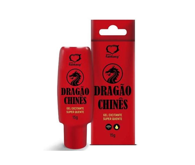 Imagem de Dragão Chinês Gel Excitante Super Quente 15Gr Sexy Fantasy