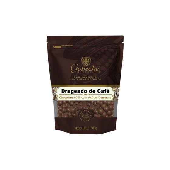 Imagem de Drageado de Café com Chocolate 40% Cacau Adoçado com Açúcar Demerara - 90g