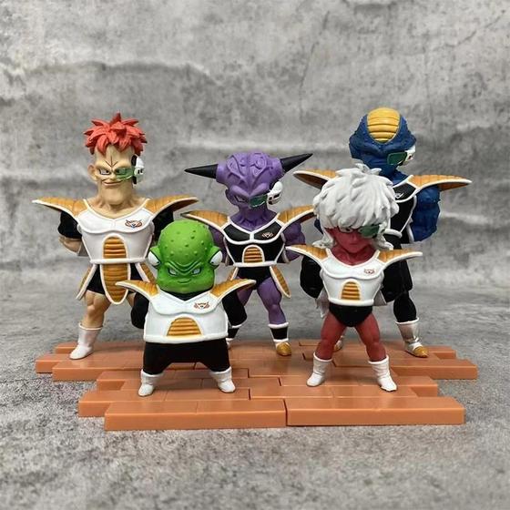 Recoom Dragon Ball Z Ginyu Force PVC Figuras De Ação Recoom Jeice Burter Guldo ...