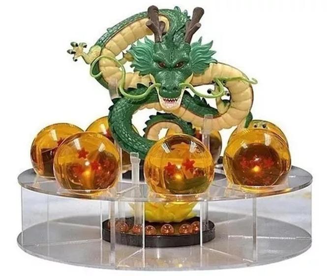 Dragon Ball Z - Shenlong + 7 Esferas Do Dragão + Base Goku Menor preço em Dragon Ball Z - Shenlong + 7 Esferas Do Dragão + Base Goku