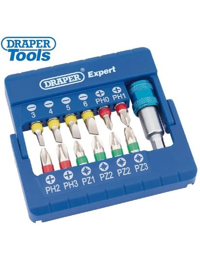 Imagem de Draper - conjunto de 13 bits multicoloridos e conector rápido