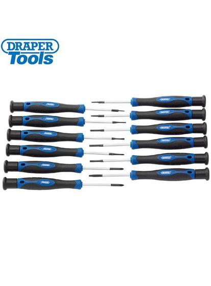 Imagem de Draper - conjunto de chaves de precisao - 12 pcs