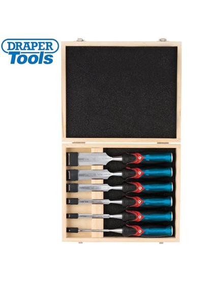 Imagem de Draper - conjunto de formões de borda chanfrada