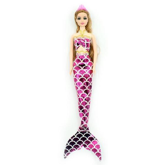 Imagem de Dream Doll Boneca Sereia - Fashion Doll Rosa