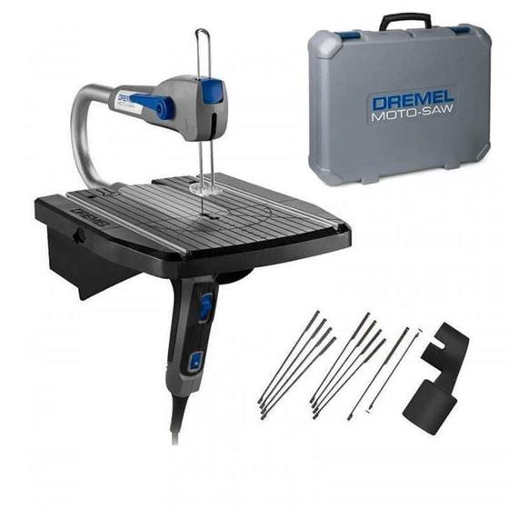 Dremel Moto-Saw 70W MS20-01 c/ 10 Acessórios + 2 Acoplamentos Moto Saw DREMEL Menor preço em Dremel Moto-Saw 70W MS20-01 c/ 10 Acessórios + 2 Acoplamentos Moto Saw DREMEL