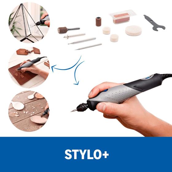 Imagem de Dremel Stylo+ Micro Retífica com 11 Acessórios