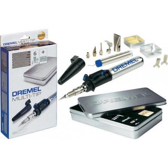 Imagem de Dremel Versatip  Ferramenta Térmica a Gás 6 em 1  Solda, Corta a quente, Remove Tinta, Pirógrafo  Dremel