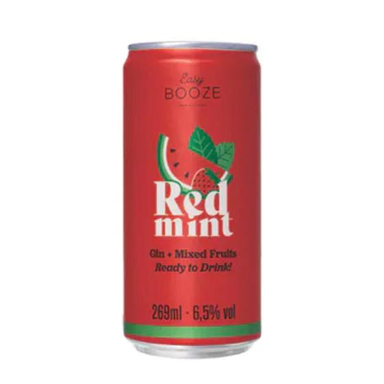 Imagem de Drink Easy Booze Red Mint Lata 269Ml