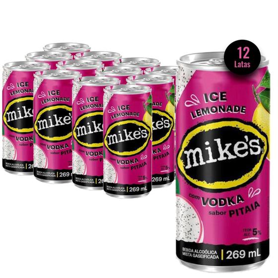 Imagem de Drink Pronto Mike'S Hard Lemonade Pitaia 269Ml (12 Latas)