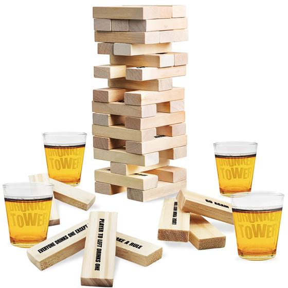 Imagem de Drinking Game ArtCreativity Tumbling Tower com 4 copos