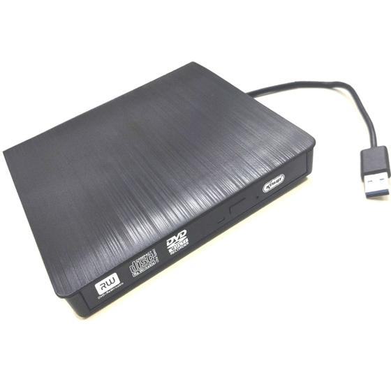 Imagem de Drive De Dvd Slim Usb Para Notebook Ultrabook  usb 3.0 gv02