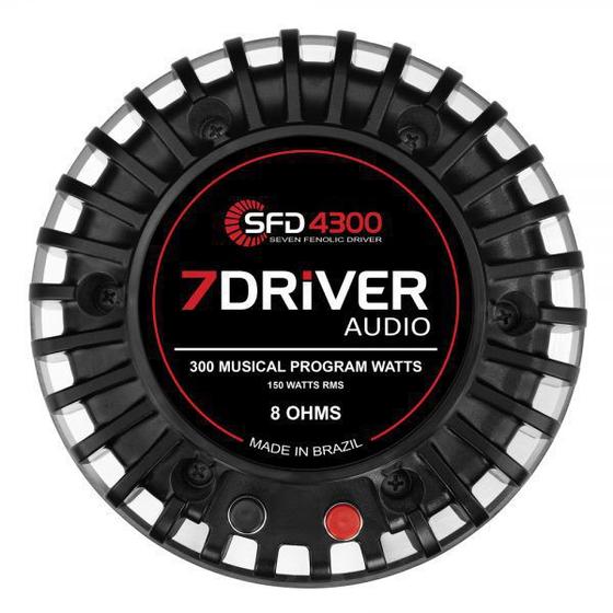 Imagem de Driver 7Driver Audio - Sfd 4300 Fenolica - 8 Ohms