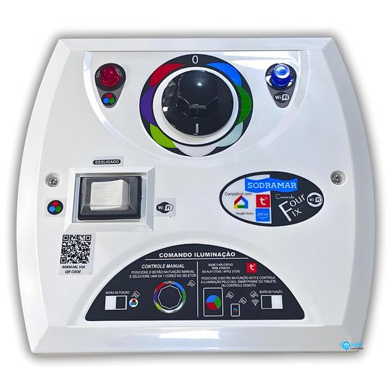 Imagem de Driver De Comando C/ Wifi Led P/ Piscina 60w Sodramar