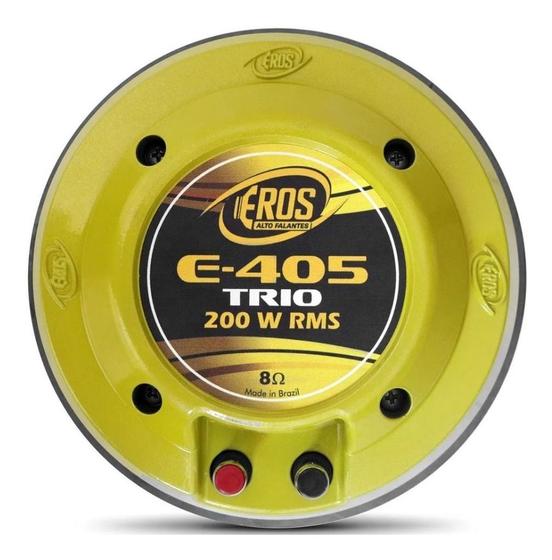 Imagem de Driver Eros E-405 Trio Fenólico 200 Wrms 8 Ohms Paredão Som