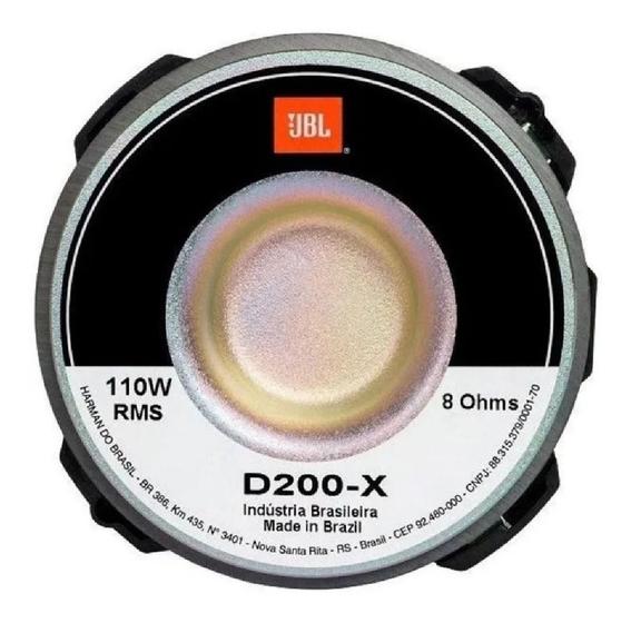 Imagem de Driver Jbl D200-x 8 Ohms 110w Rms Fenólico Potente Profissional