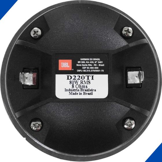 Imagem de Driver Jbl Selenium D220ti Titanium Drive Ti 80w Rms 8 Ohms