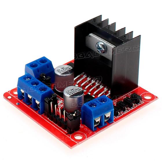 Imagem de Driver Motor Ponte Arduino H Dupla L298n Automação Robótica