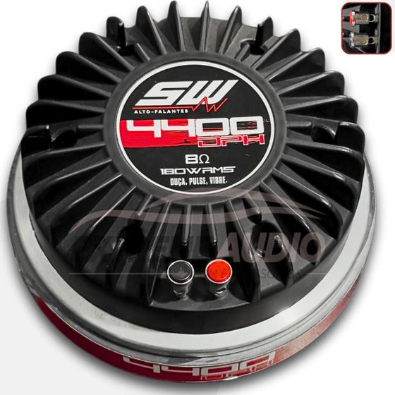 Imagem de Driver Sw 2 Polegadas Dph D4400 Fenólico 180 Watts Rms 8 Ohms