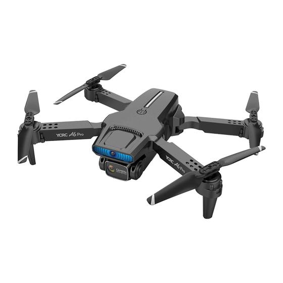 Imagem de Drone com câmera dupla 4k hd fpv controle remoto brinquedos presentes para meninos meninas com altitude hold modo sem cabeça ajuste de velocidade de início de uma tecla