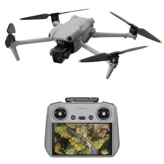 Imagem de Drone DJI Air 3 Fly More Combo Dji RC 2 Com Tela Camera 48MP Pixels - DJI037