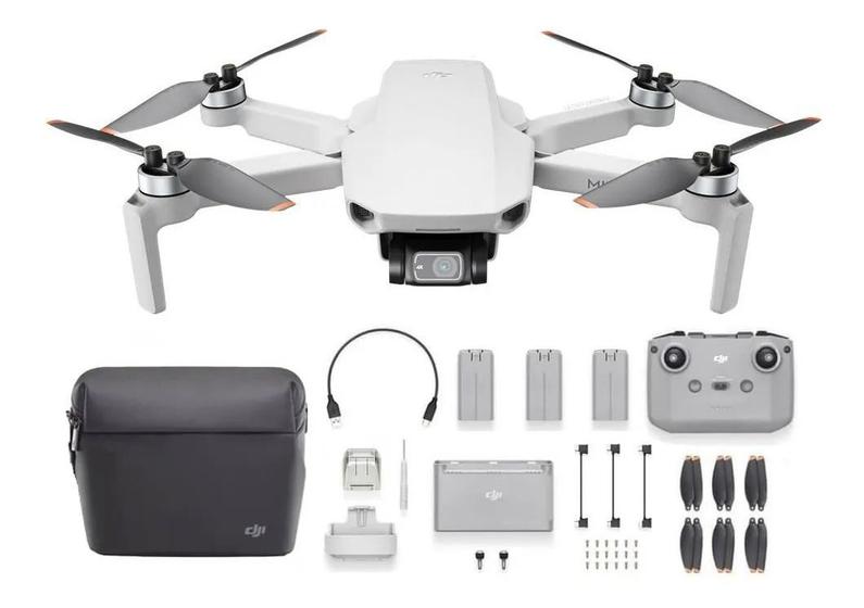 Drone Dji Mavic Mini 2 Fly More 4k Menor preço em Drone Dji Mavic Mini 2 Fly More 4k