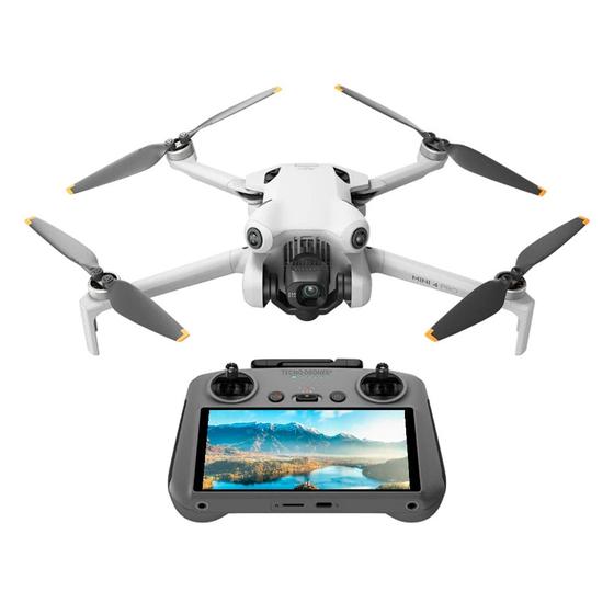 Imagem de Drone DJI Mini 4 Pro 4K Fly More Combo Plus DJI RC 2 Com tela FHD (BR)