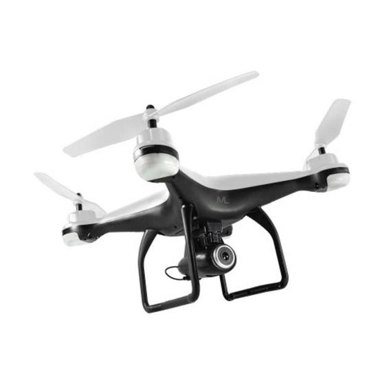 Imagem de Drone Fenix GPS Fpv Câmera Full HD De 5MP Branco Multilaser ES204