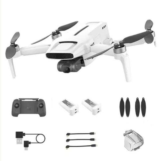 Imagem de Drone Fimi X8 Mini V2 Plus C/ 2 Baterias Plus Câmera 4k Gps 9km Controle Remoto - Branco