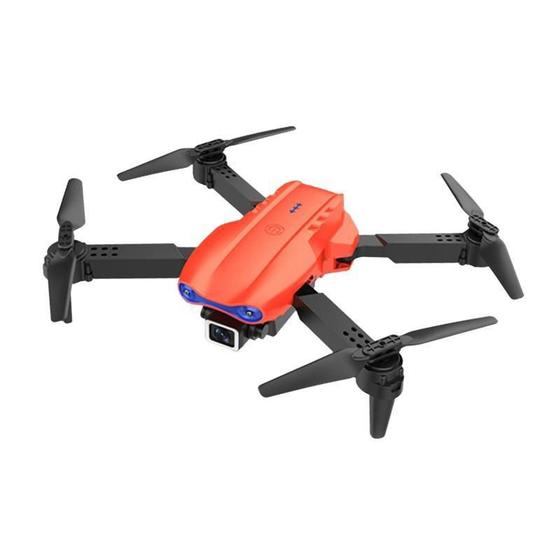 Imagem de Drone K3 Wifi Fpv 4K Quadcopter Laranja Dobrável Com Voo 360