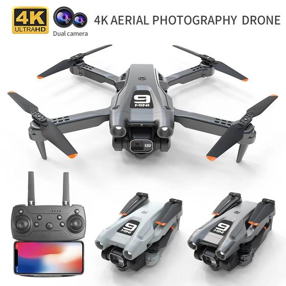 Imagem de Drone K9 UAV Profissional Dual Camera, 4K HD, Fotografia Aérea, Wi-Fi, Fpv360  Stunt Altura
