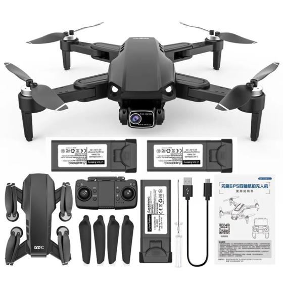 Imagem de Drone L900 Pro 4K Kit 1 a 3 Baterias, Gps, Motor Brushless