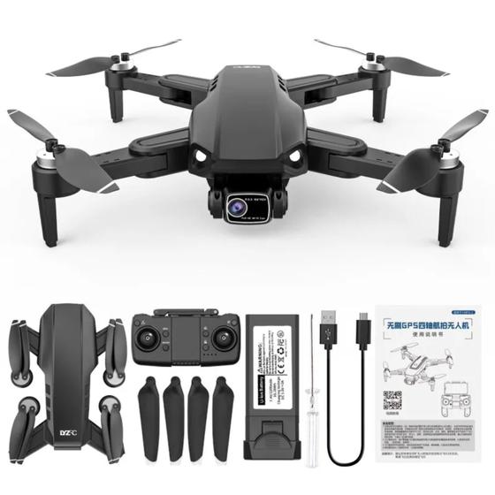 Imagem de Drone L900 Pro Se 4K 1 Bateria Gps Motor Brushless 1,2Km 25Min Preto