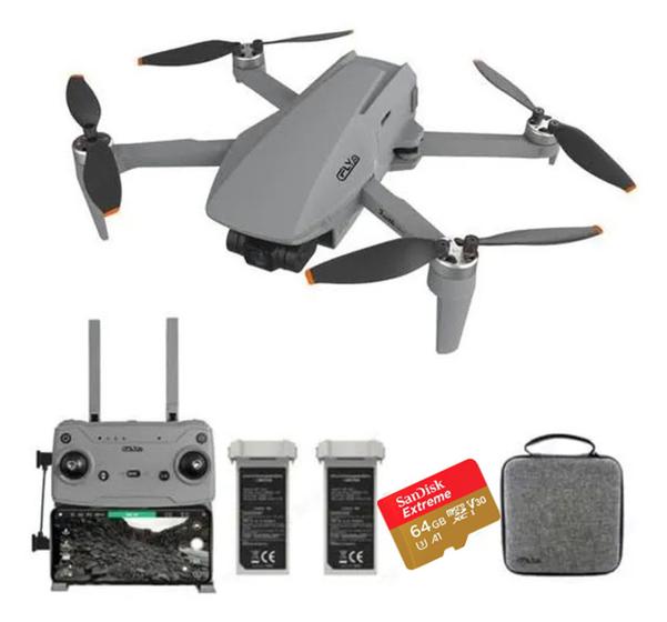 Imagem de Drone Profissional Cfly Faith Mini Câmera 4k 3km Com 2 Baterias E Cartão