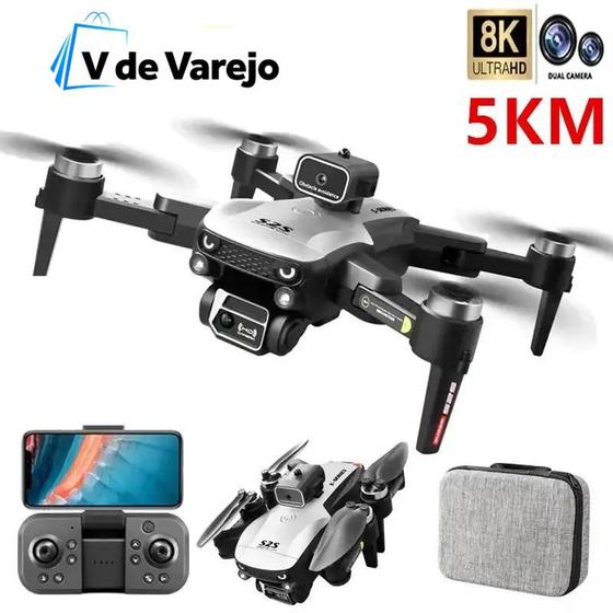 Imagem de Drone Profissional s2s PRO 2023 Com Câmera 4k, Wifi, Fotos e Vídeos,GPS