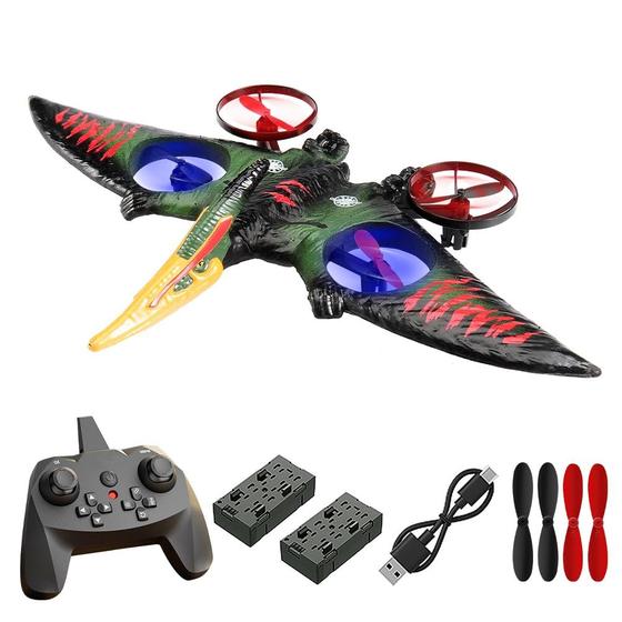 Imagem de Drone Pterodáctilo de Brinquedo com Controle Remoto Gecko - Para Crianças