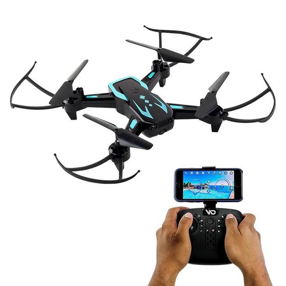 Imagem de Drone Quadricóptero Techspy com Câmera Filmadora + Bateria Extra Polibrinq