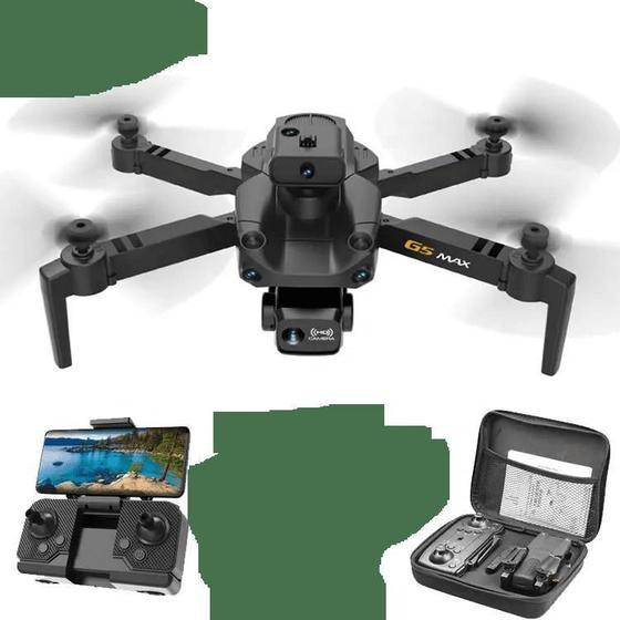 Imagem de Drone S172 Max: 2 Câmeras 4K, Estável, Controle por App
